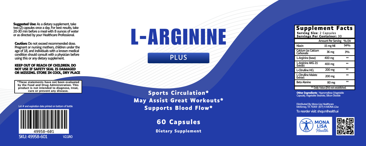 L-Arginine - N.O. Blast
