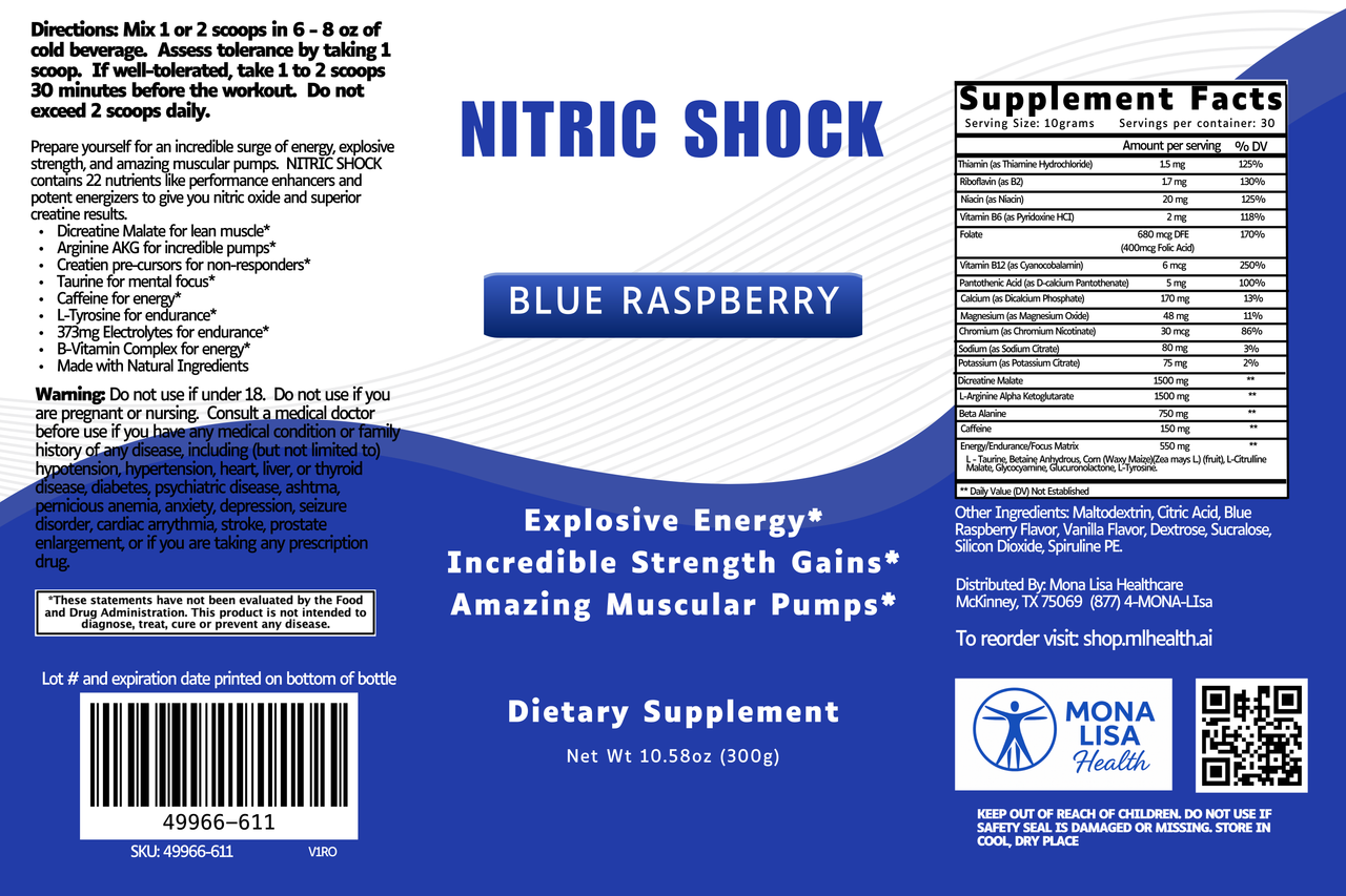 Nitric Shock - Multiple Flavors