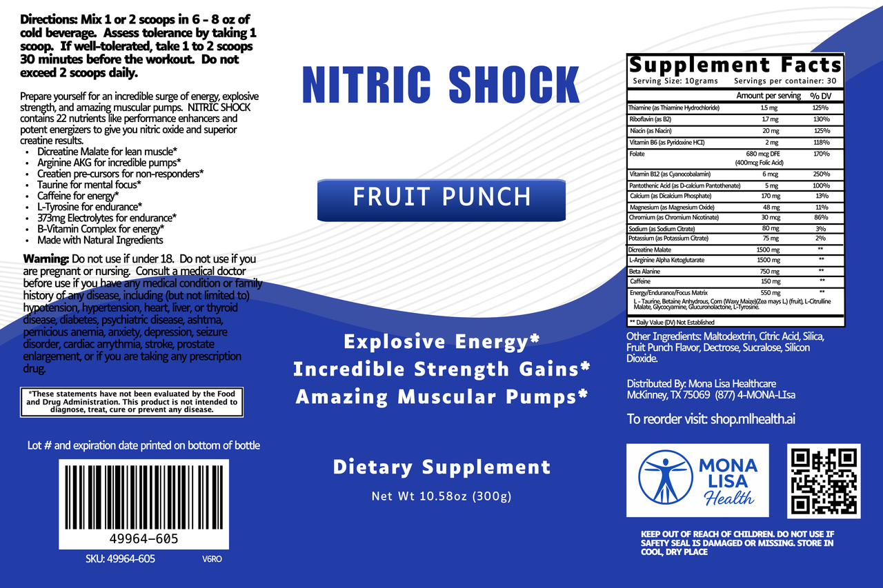 Nitric Shock - Multiple Flavors