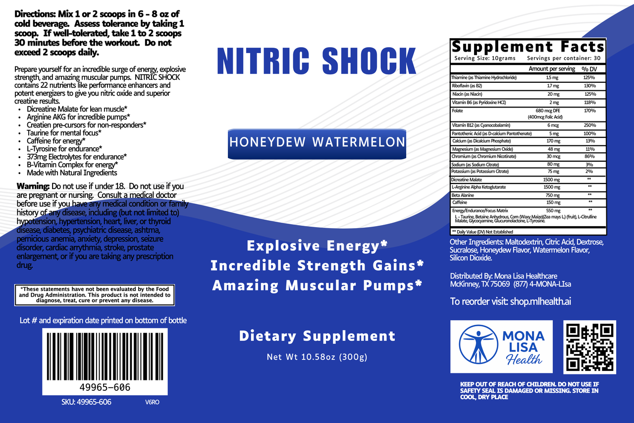 Nitric Shock - Multiple Flavors